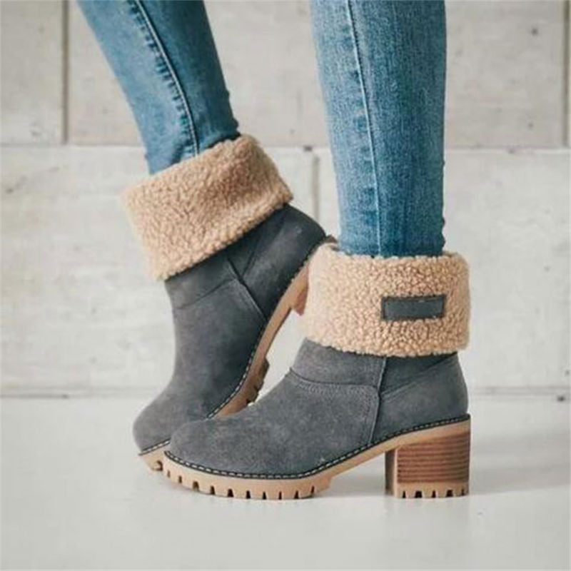 Bota Inverno Feminina Flex Mid