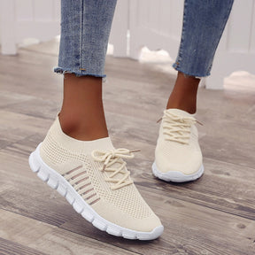 Tênis Feminino Knit Confortável